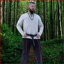 Lade das Bild in den Galerie-Viewer, Mittelalter Hemd "Elfriede" Natur - Leonardo Carbone