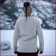 Lade das Bild in den Galerie-Viewer, Mittelalter Hemd aus 100% Baumwolle - natur