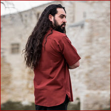 Lade das Bild in den Galerie-Viewer, Baumwollhemd Sommer | Kurzarm Hemd | Sommerhemd