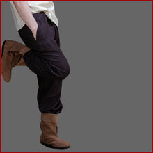 Lade das Bild in den Galerie-Viewer, Mittelalter Hose lang Baumwolle im Set