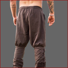 Lade das Bild in den Galerie-Viewer, Authentische Wikinger Hose braun