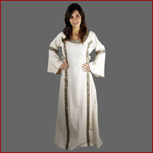Lade das Bild in den Galerie-Viewer, Mittelalter Kleider Damen günstig - natur