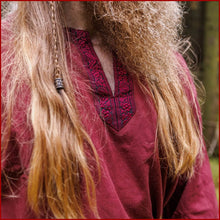 Lade das Bild in den Galerie-Viewer, Wikinger & Mittelalter Tunika rot für Herren kaufen