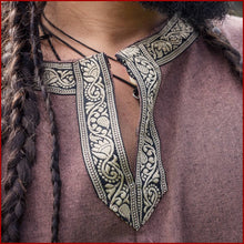 Lade das Bild in den Galerie-Viewer, Tunika braun | Tunika kurzarm | Mittelaltertunika