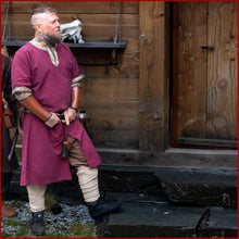 Lade das Bild in den Galerie-Viewer, Wikinger Tunika rot | Mittelalter Tunika rot