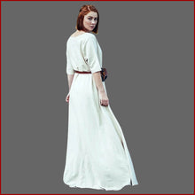 Lade das Bild in den Galerie-Viewer, Mittelalter Kleid Sommer | Mittelalter Kleid Leinen