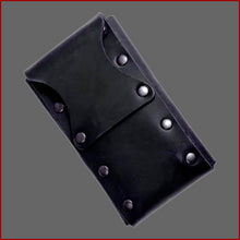 Lade das Bild in den Galerie-Viewer, Smartphon Handy Tasche - Leder - Gürteltasche - schwarz