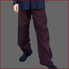 Lade das Bild in den Galerie-Viewer, Braune Baumwollhose von Leonardo Carbone