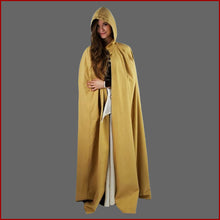 Lade das Bild in den Galerie-Viewer, Hellbrauner Mittelalterumhang | Hellbraunes Mittelalter Cape