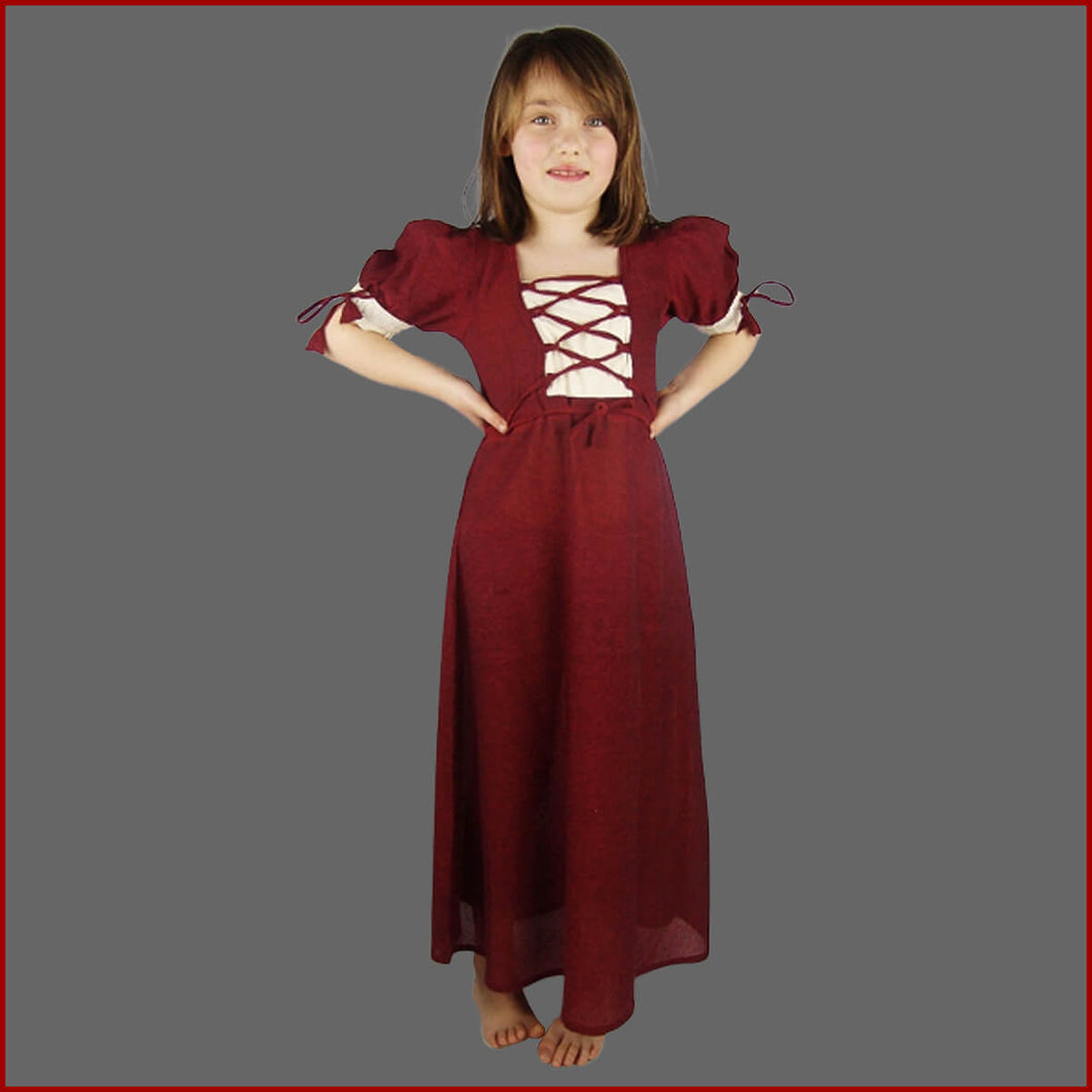 Mittelalter Kleid Mädchen Schnittmuster
