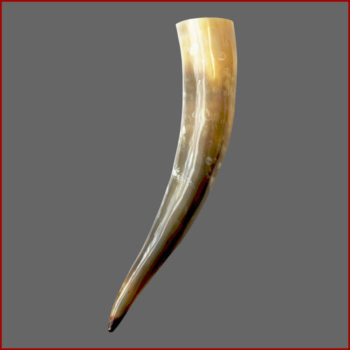 Mittelalter Wikinger Trinkhorn - 1 Liter - Leonardo Carbone